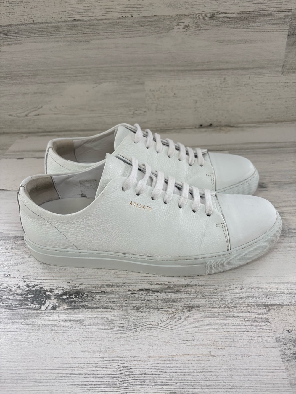 Axel Arigato Men’ Size 8 Women’s Size 10 Clean 90 Cap Toe Sneakers In White